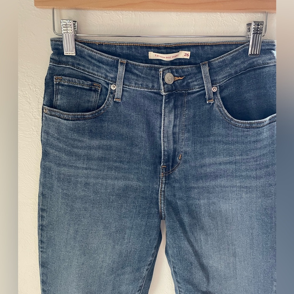 Levi's 721 high rise skinny - size 26
